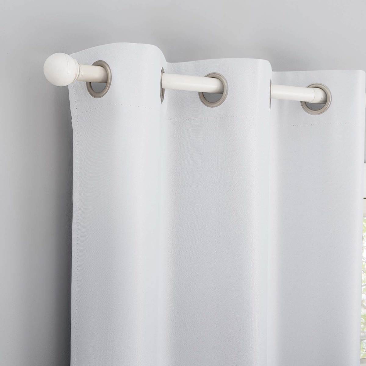 At Home Tiny Dreamers Purple Ombre Blackout Grommet Curtain Panel 84"