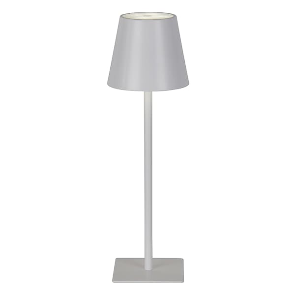at home White Indoor & Outdoor USB Rechargeable Lamp 14"