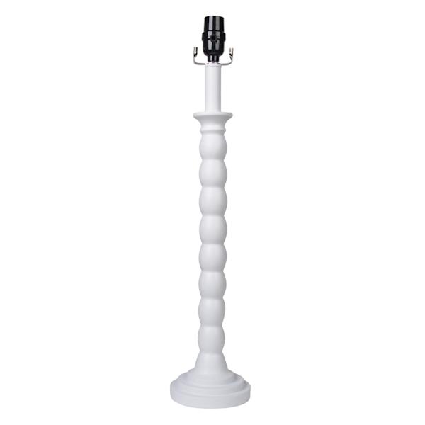 at home White Stacked Buffet Large Table Lamp Base 24"
