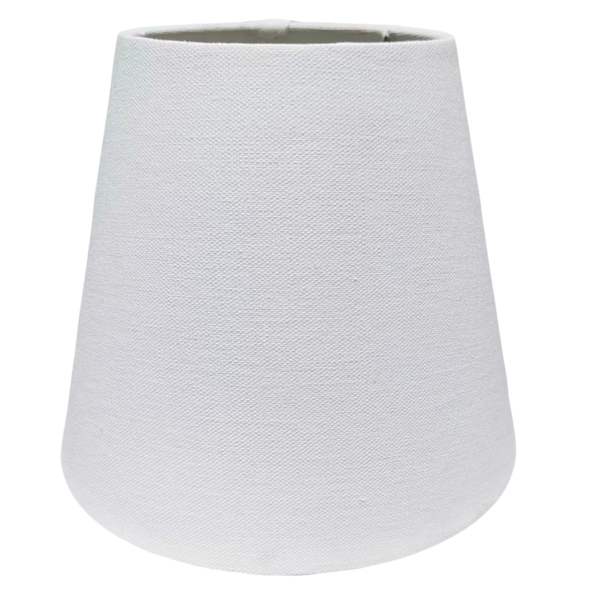 at home White Tapered Drum Extra Small Lamp Shade 5x8x7