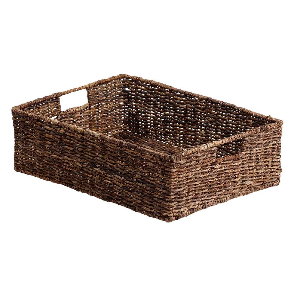 At Home Woven Abaca Under The Bed Basket Extra Large