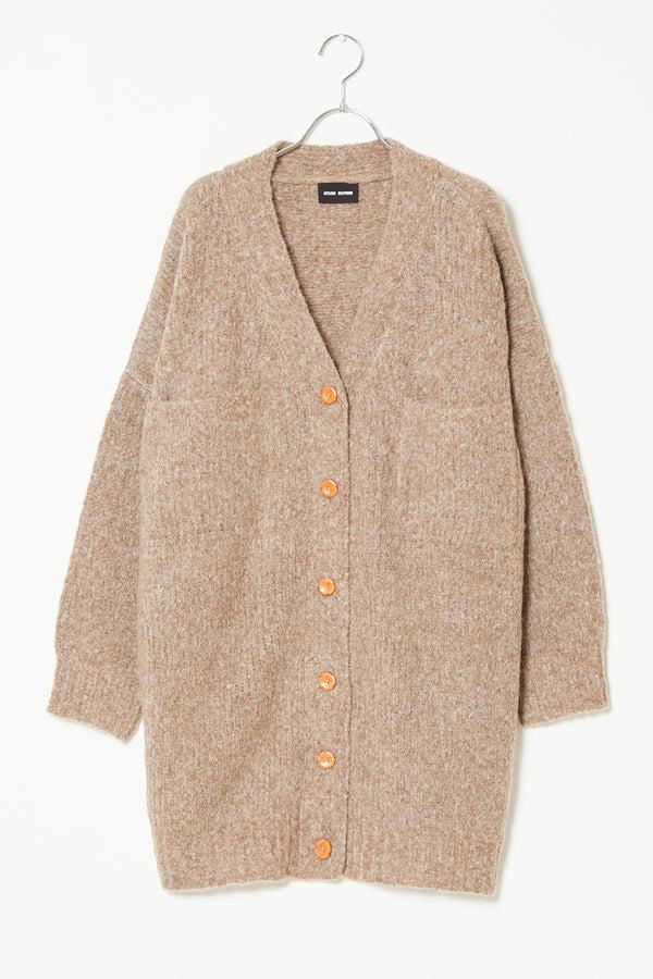 Atelier Delphine Amelia Cardigan Long In Baby Alpaca