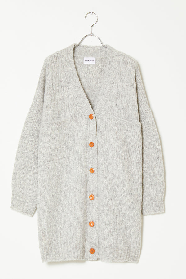 Atelier Delphine Amelia Cardigan Long In Baby Alpaca