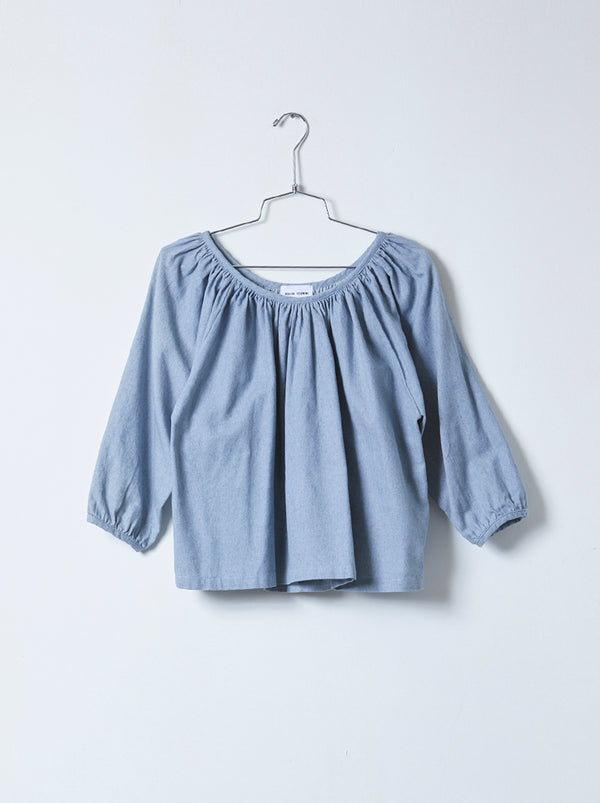 Atelier Delphine Afton Top In Crinkled Cotton