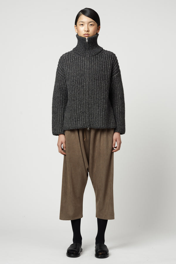 Atelier Delphine ALPACA RIB CARDIGAN