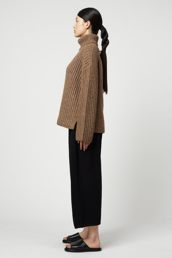 Atelier Delphine ALPACA RIB TURTLENECK