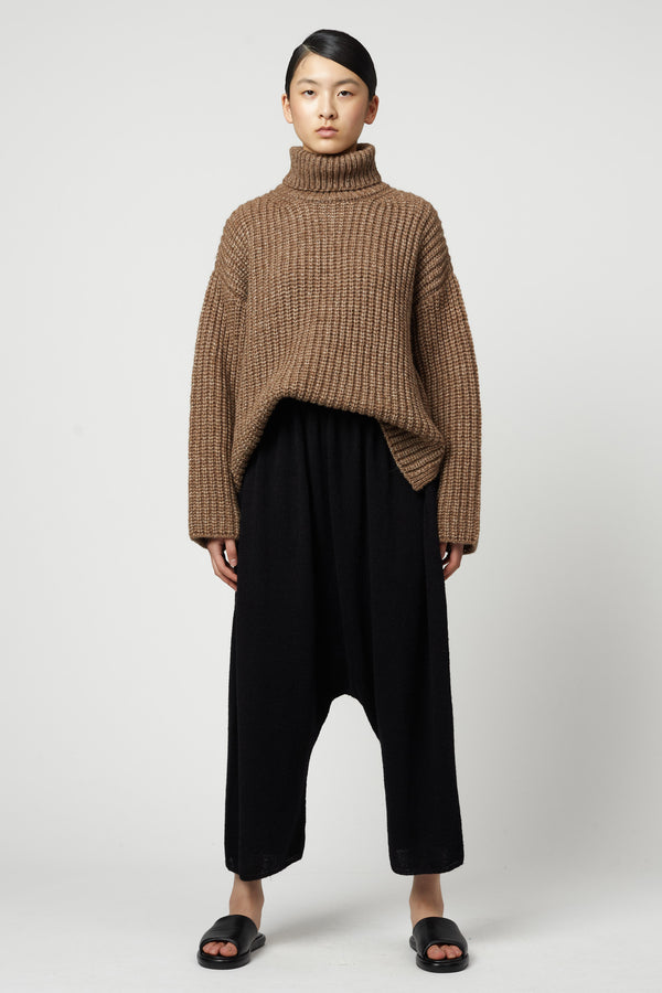 atelier delphine ALPACA RIB TURTLENECK