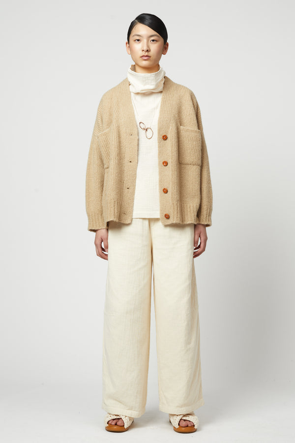 Atelier Delphine Amelia Cardigan In Baby Alpaca