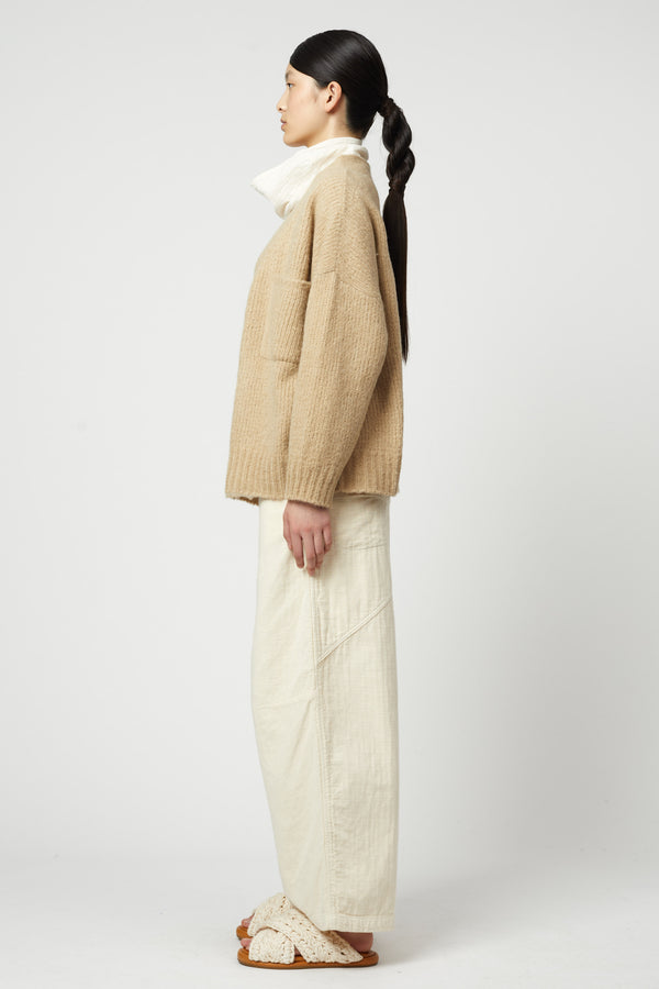 Atelier Delphine Amelia Cardigan In Baby Alpaca