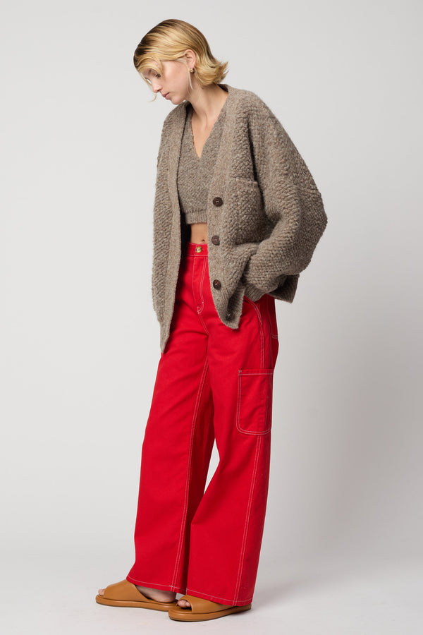 Atelier Delphine AMELIA CARDIGAN IN FRENCH TERRY