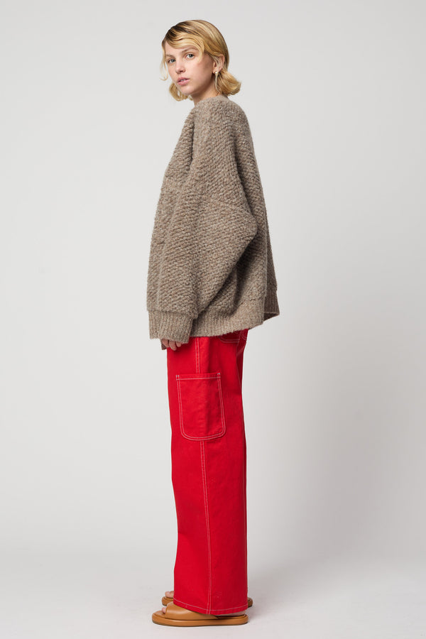 Atelier Delphine AMELIA CARDIGAN IN FRENCH TERRY