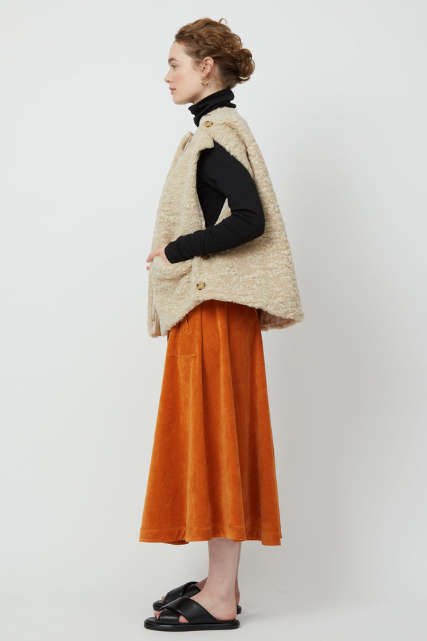 Atelier Delphine Bea Vest In Fur-Free Fur