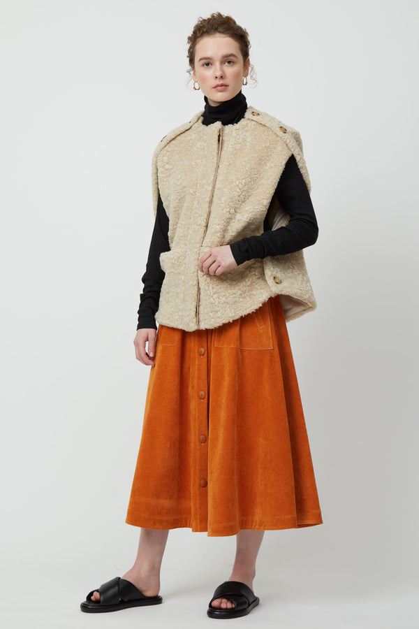 atelier delphine Bea Vest in Fur-Free Fur