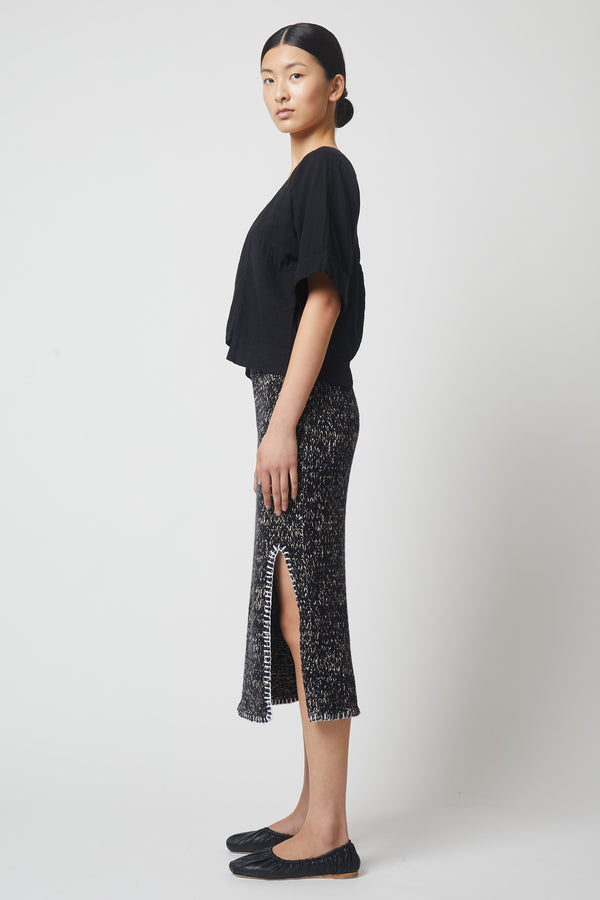 Atelier Delphine Block Top In Crinkled Cotton