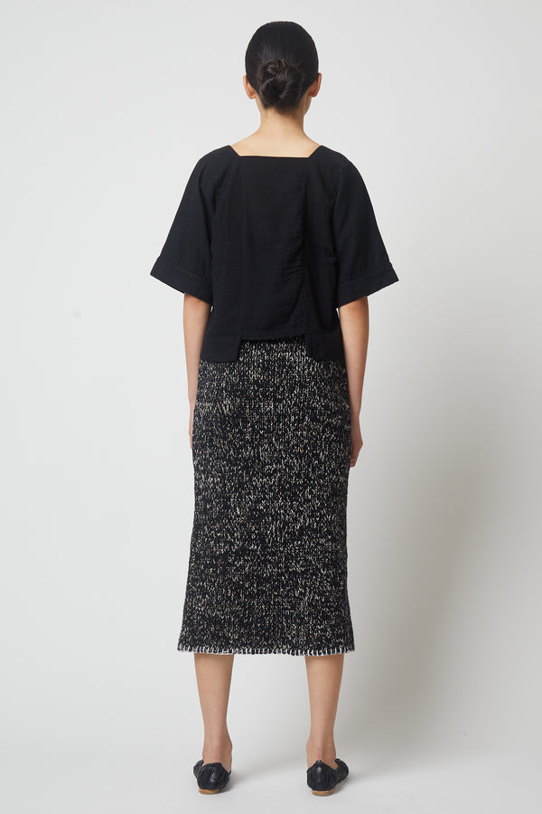 Atelier Delphine Block Top In Crinkled Cotton