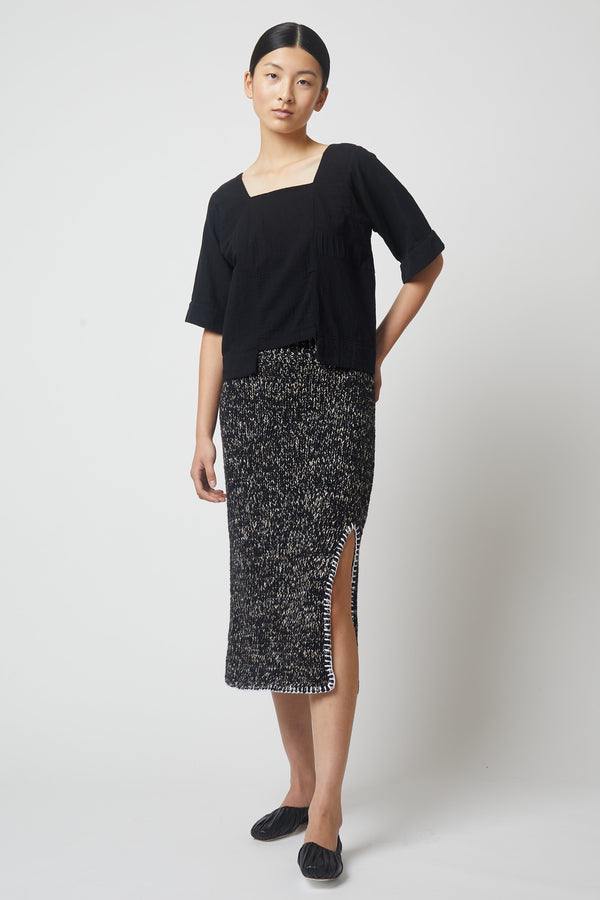atelier delphine Block Top in Crinkled Cotton