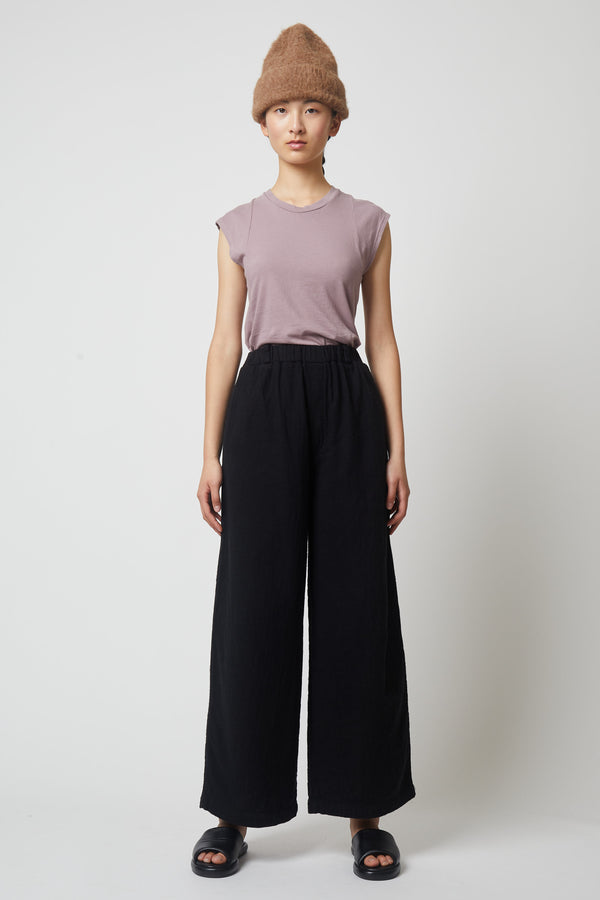 Atelier Delphine Brushed Beanie In Eco Baby Alpaca