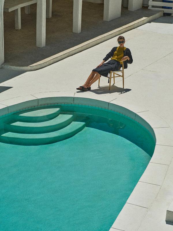 Atelier Delphine Crochet Bomber Cardigan