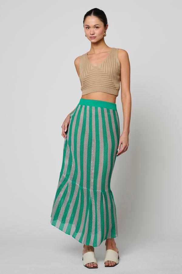 atelier delphine CROPPED RIB TOP