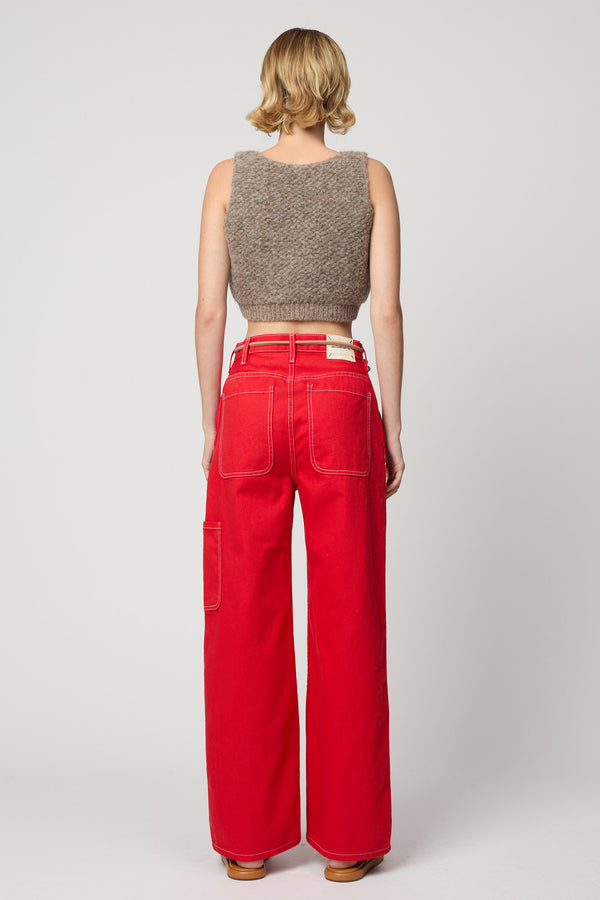 Atelier Delphine CROPPED TOP IN FRENCH TERRY
