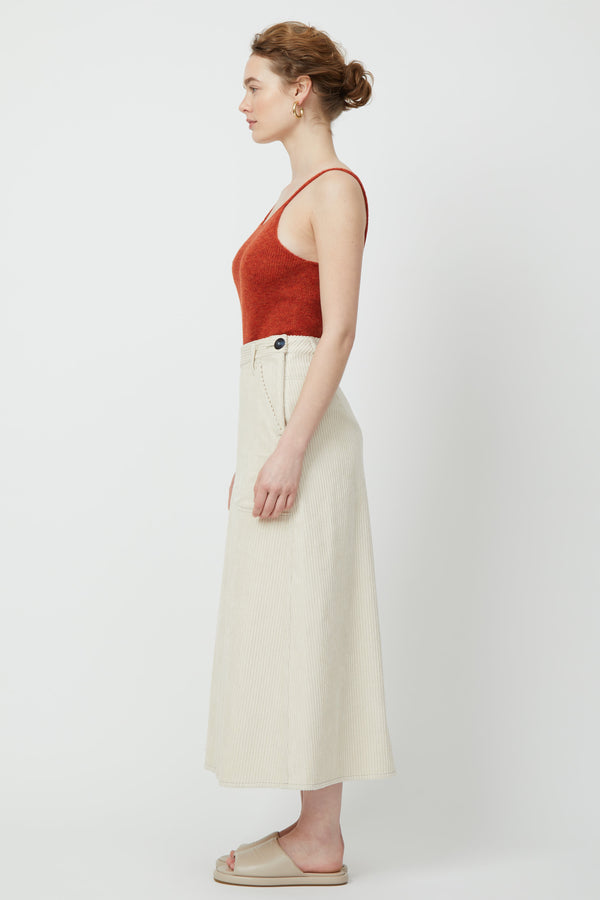 Atelier Delphine Erin Skirt - Wide Wale Corduroy