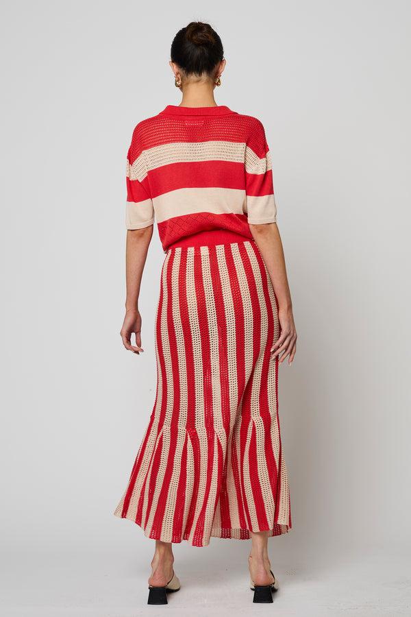 Atelier Delphine FRIDA SKIRT OPENWORK KNIT