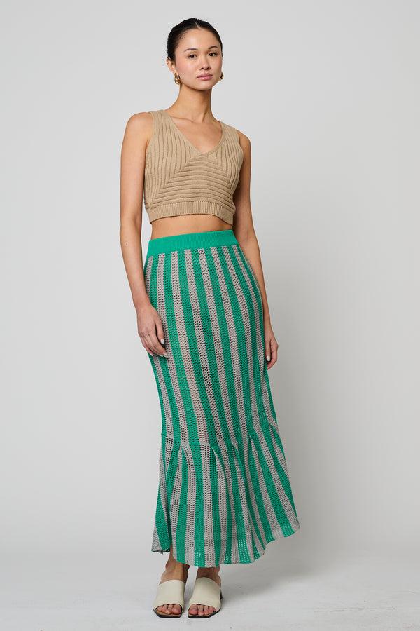 Atelier Delphine FRIDA SKIRT OPENWORK KNIT