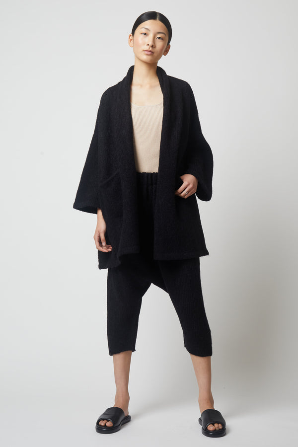atelier delphine Haori Coat in Baby Alpaca