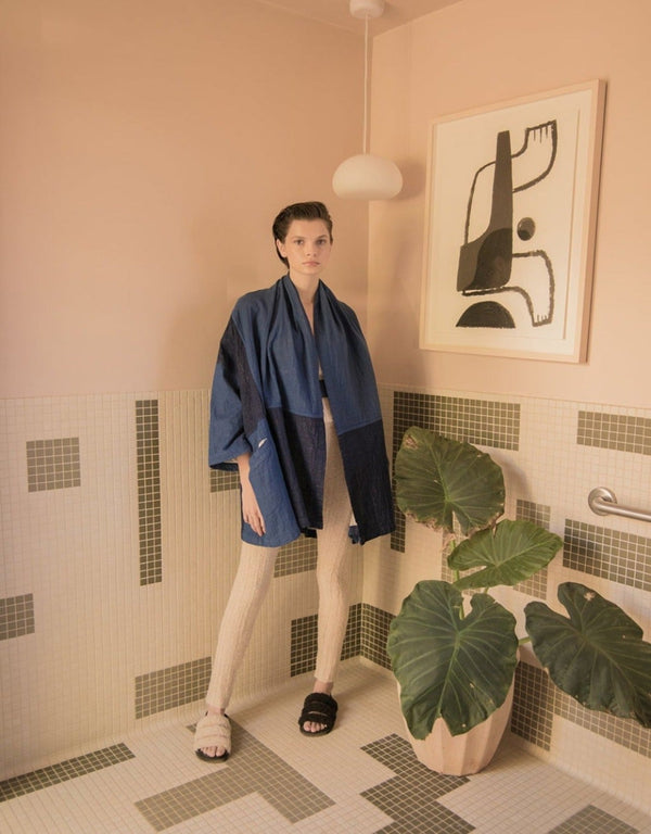 Atelier Delphine HAORI COAT PATCHWORK