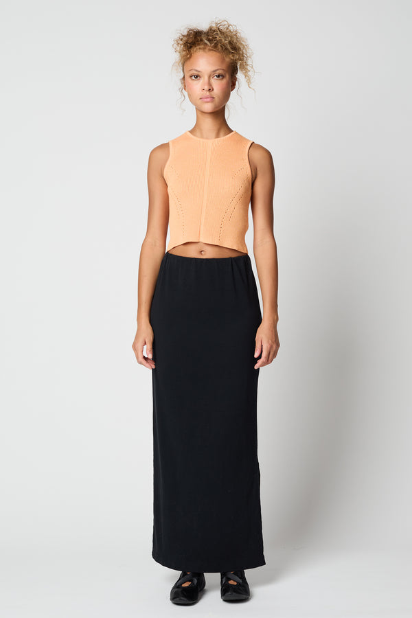 atelier delphine JERSEY RIB SKIRT