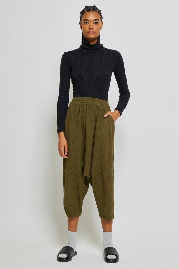 Atelier Delphine Kiko Pant In Crinkled Cotton