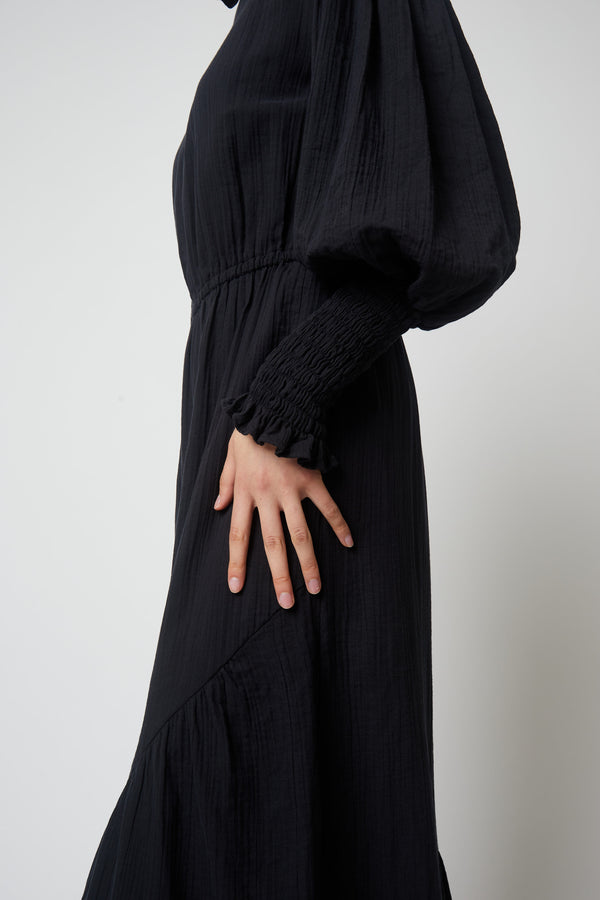 Atelier Delphine Kohaku Dress In Crinkled Cotton