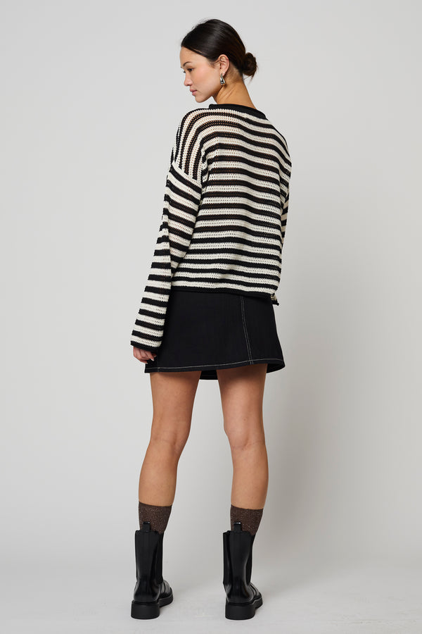 Atelier Delphine LEILANI SWEATER OPENWORK KNIT