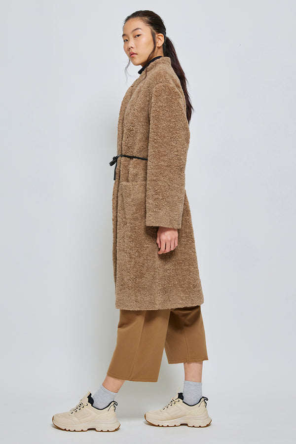 Atelier Delphine Malaga Coat In Fur-Free Fur