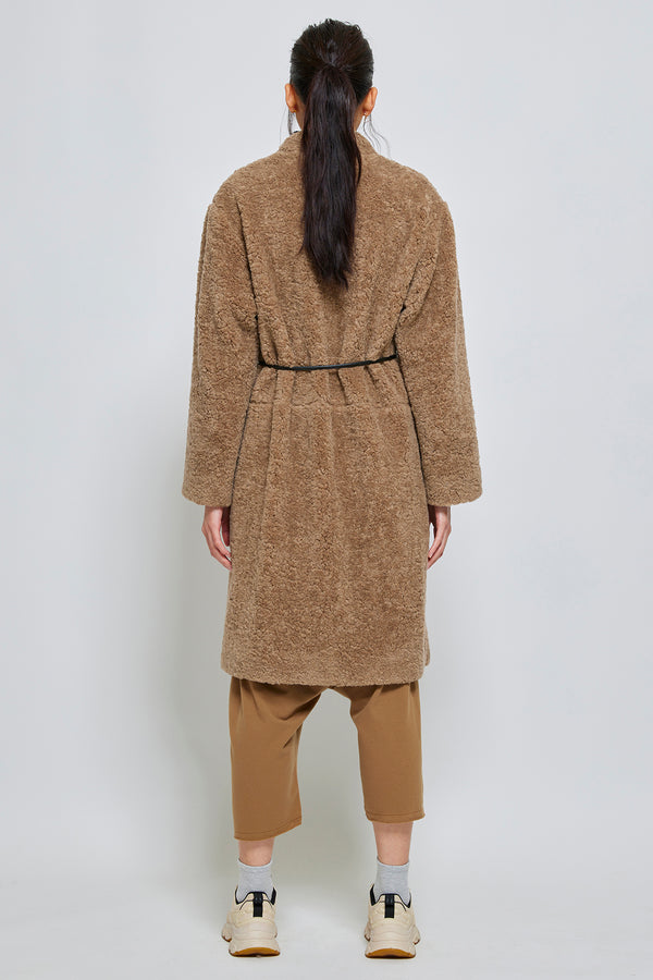 Atelier Delphine Malaga Coat In Fur-Free Fur
