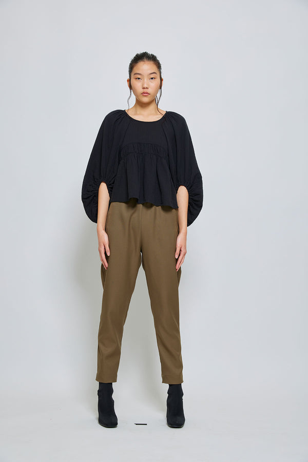Atelier Delphine Martine Pant In Sleek Twill