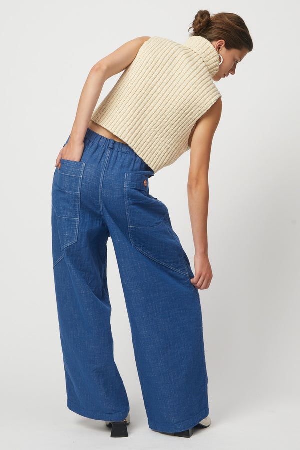 atelier delphine Mikia Pant in Denim