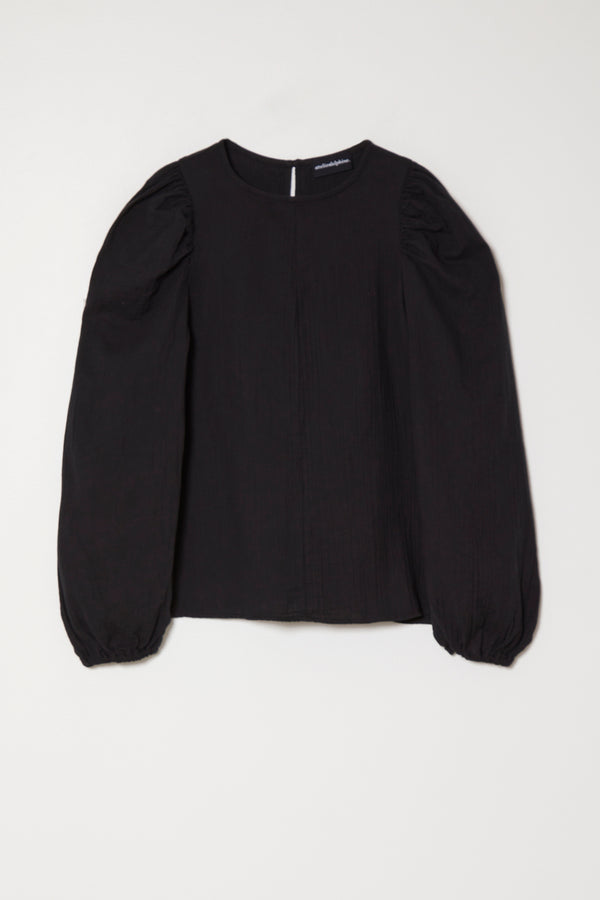 Atelier Delphine Petria Top In Crinkled Cotton