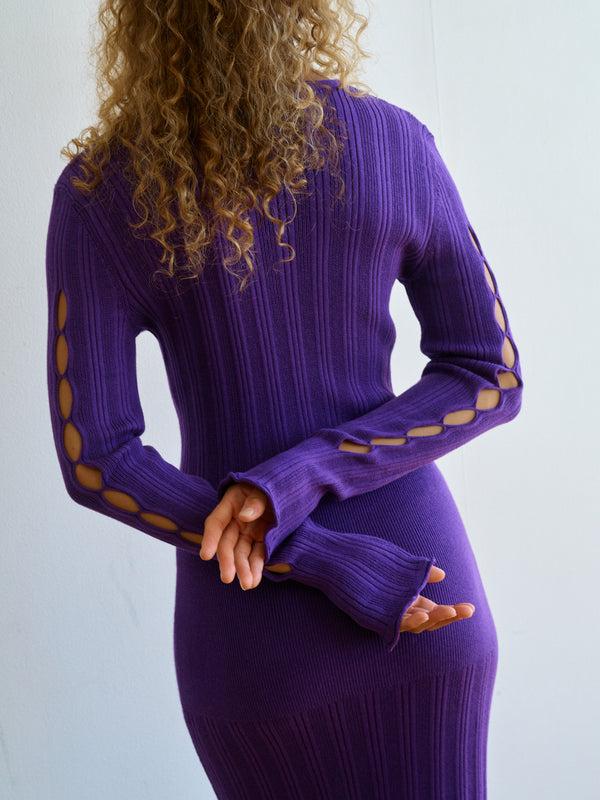 Atelier Delphine POINTELLE DRESS L/S W/ EYELET