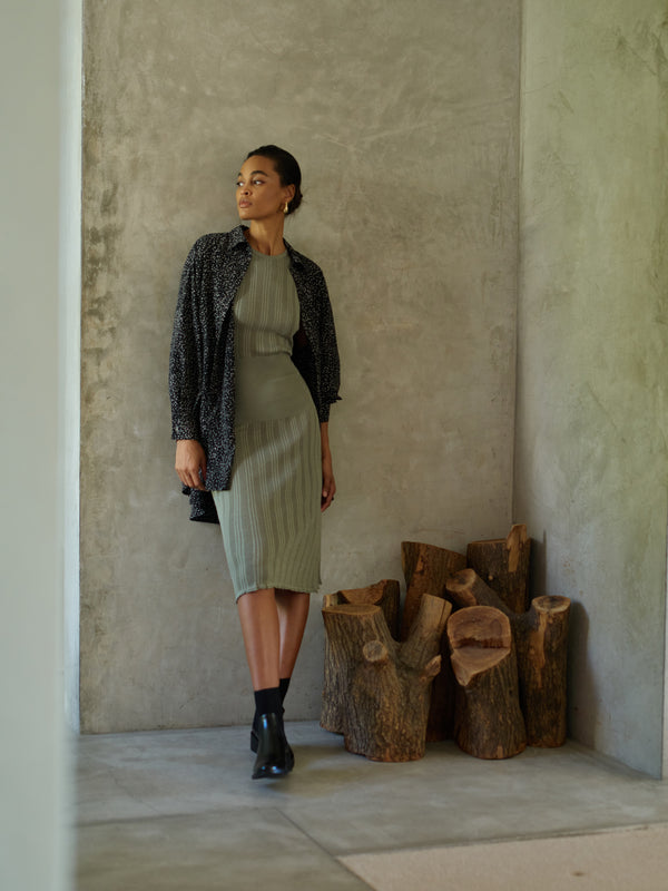 atelier delphine POINTELLE LONG DRESS