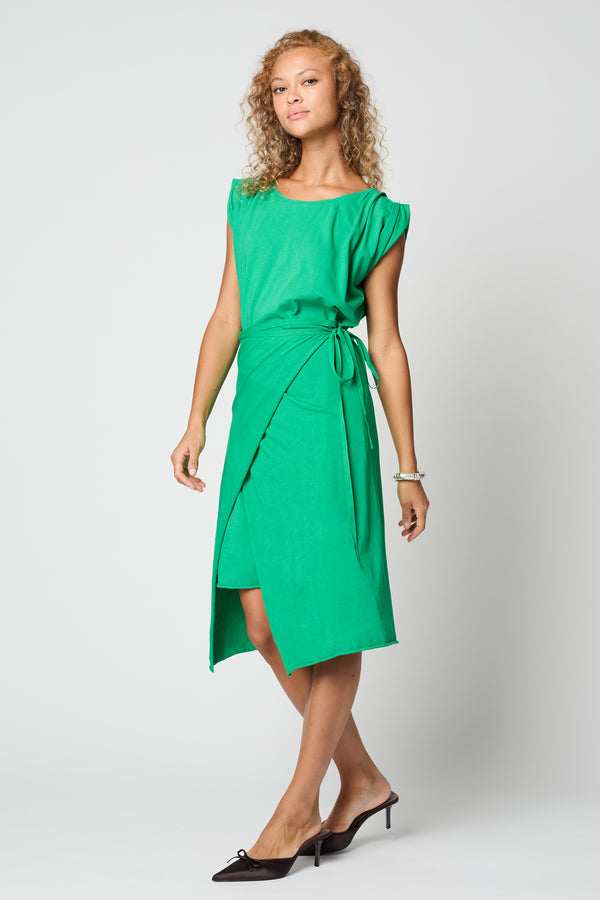 Atelier Delphine ROLLED UP SLEEVE TUNIC DRESS