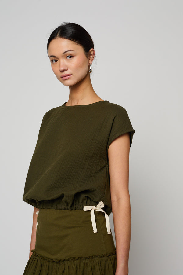 atelier delphine SLIP ON BLOUSE