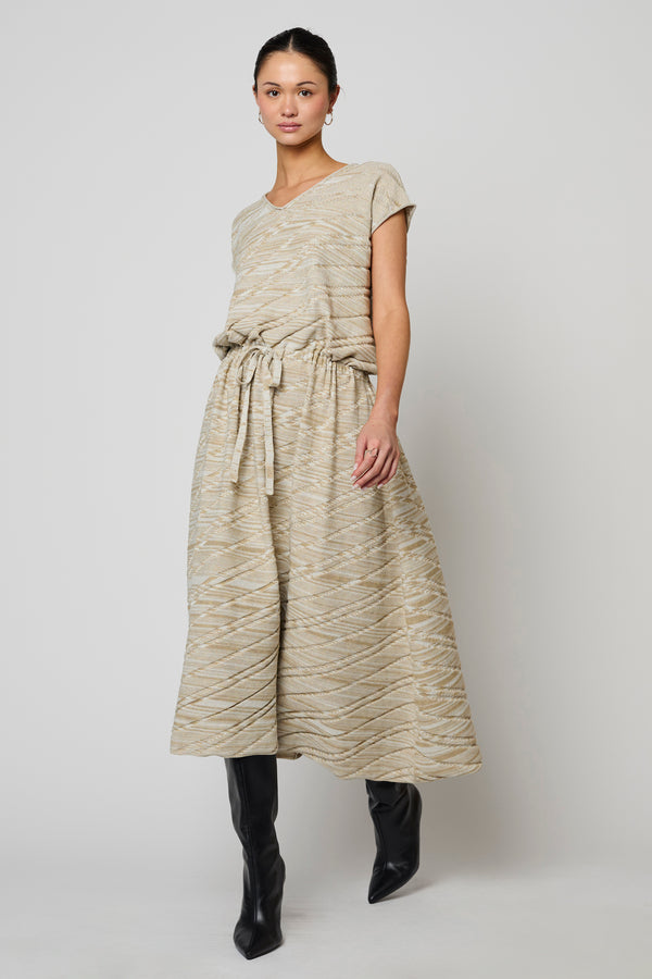 Atelier Delphine SLOUCHY HEM LONG DRESS