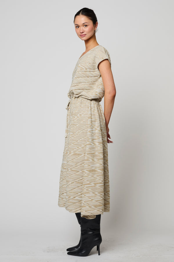 Atelier Delphine SLOUCHY HEM LONG DRESS