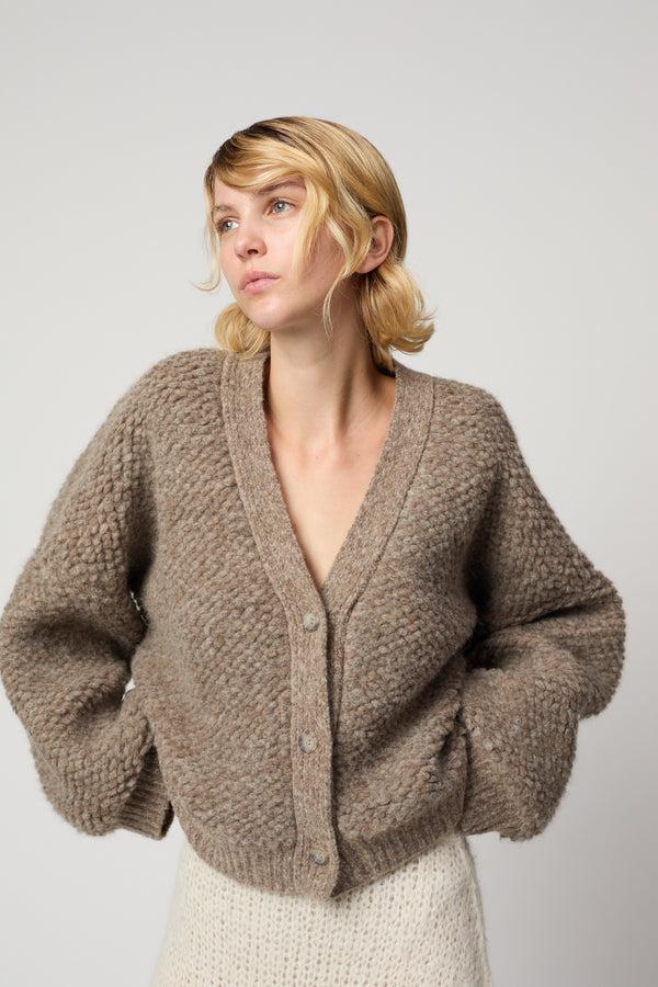 atelier delphine TRISTAN CARDIGAN FRENCH TERRY