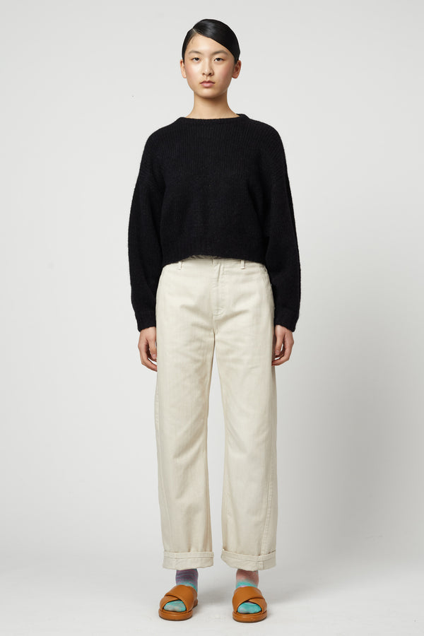 Atelier Delphine TWISTED PANT IN MINT