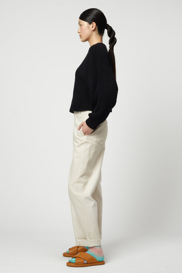 Atelier Delphine TWISTED PANT IN MINT