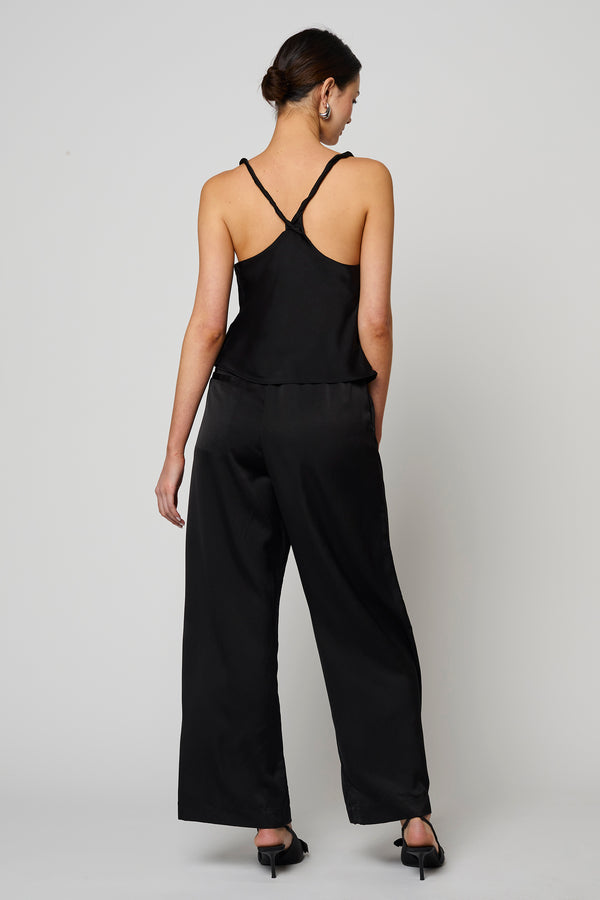 Atelier Delphine TWISTED SATIN TOP