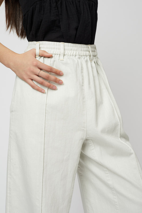 Atelier Delphine Wide Pant - Drapey Bio Washed Twill
