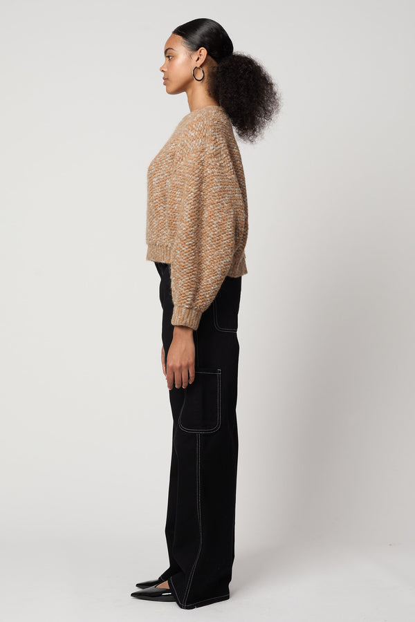 Atelier Delphine BALLOON SLEEVE SWEATER IN FRENCH TERRY